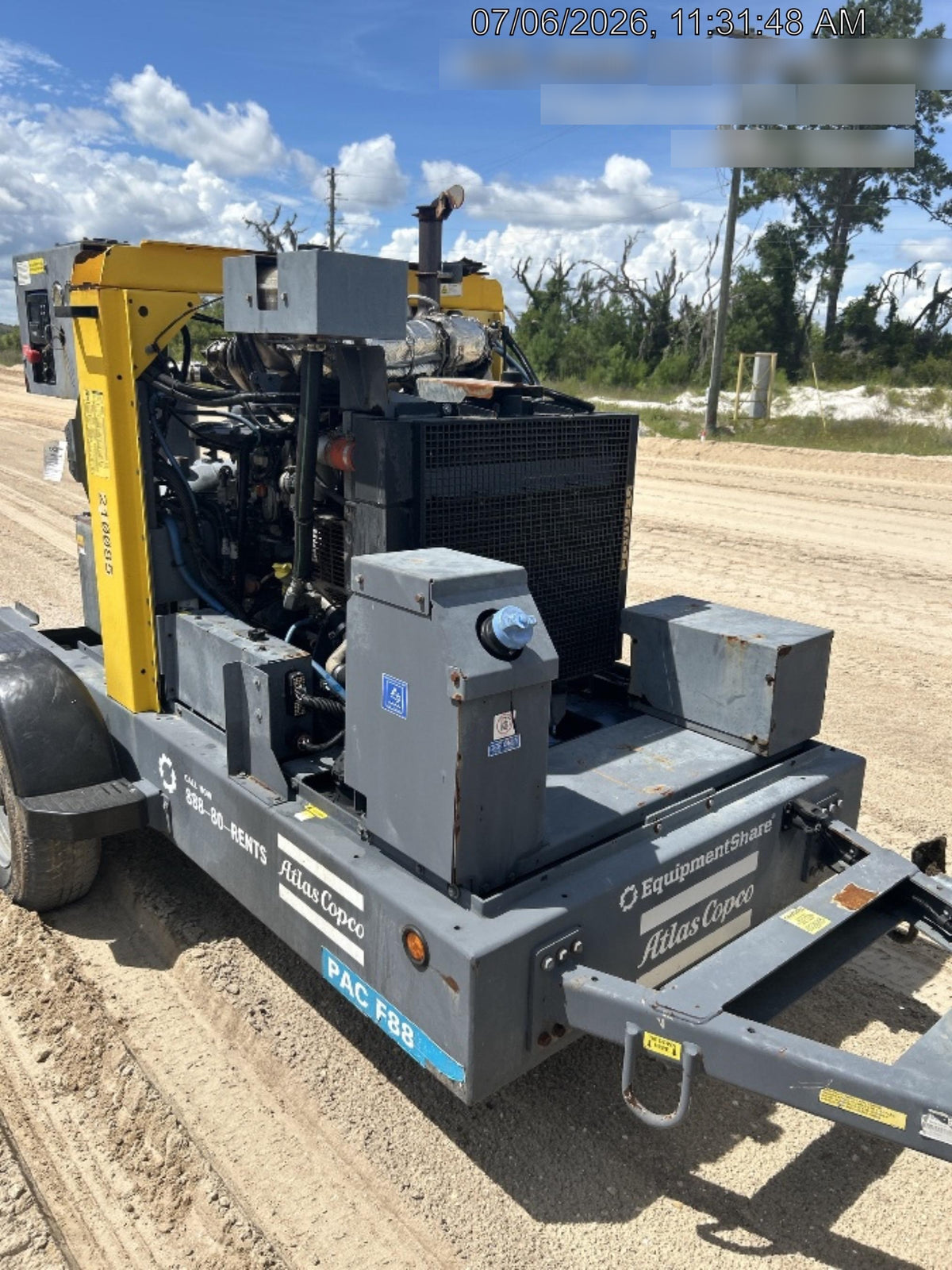 2022 ATLAS COPCO PAC F88 PD