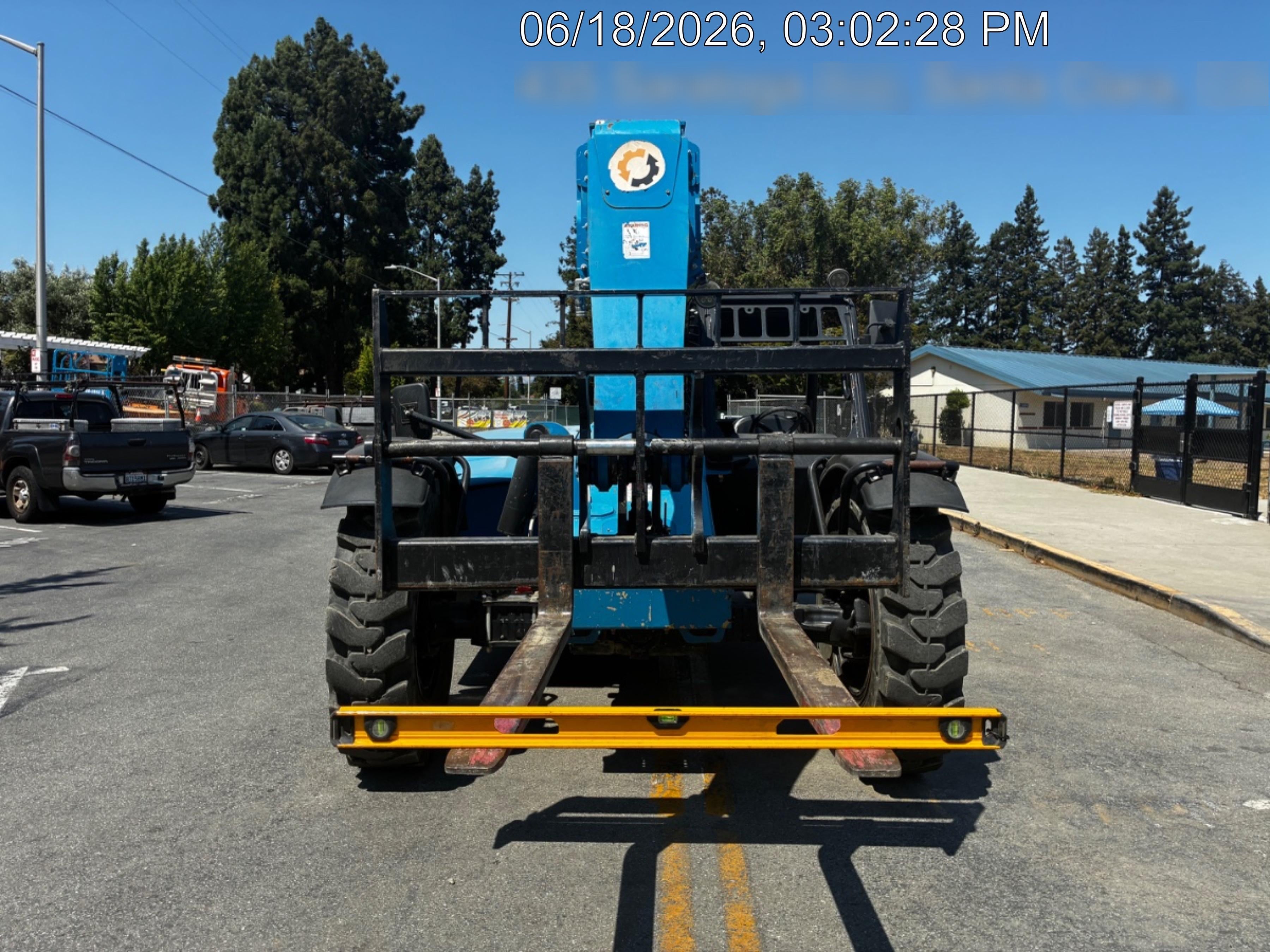 2019 Genie GTH-636 Canopy, Solid RT Tires, LED Work Lights, Beacon 60" QA Carriage, 48" Forks