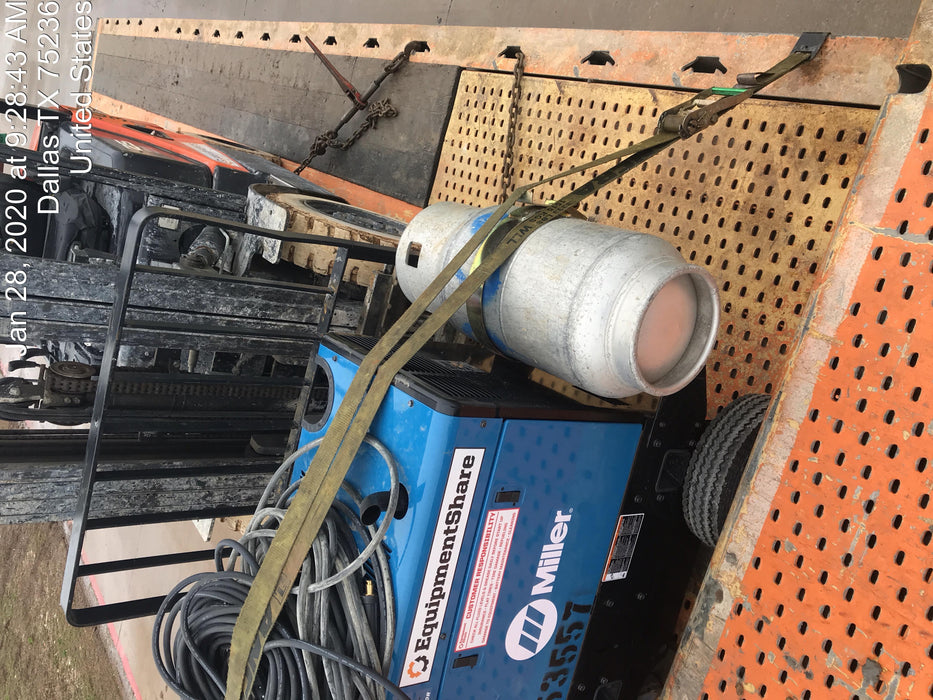 2019 Miller Electric BOBCAT 250 LP WITH RUNNING GEAR/BRACKET/HOSE (Part # 951600)