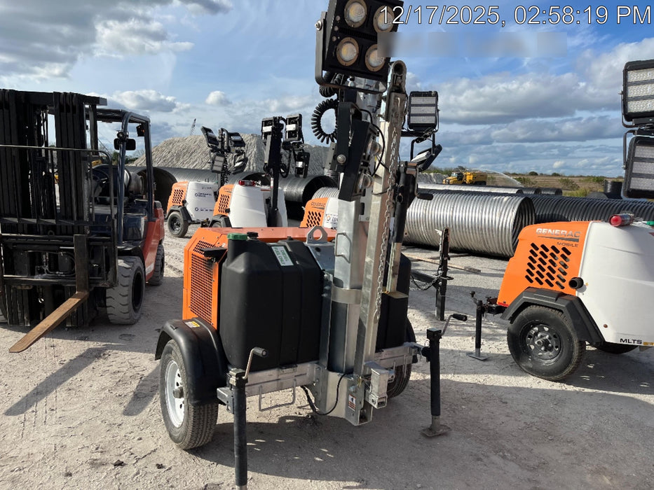 2023 Wanco WLTT-4MM4K Diesel, Deep Sea Controller, Shore Power Plug, Auto Start, (4) 350W LED Floodlights, 4kW Generator, 60 Gal Fuel Tank, 2" Ball, T3