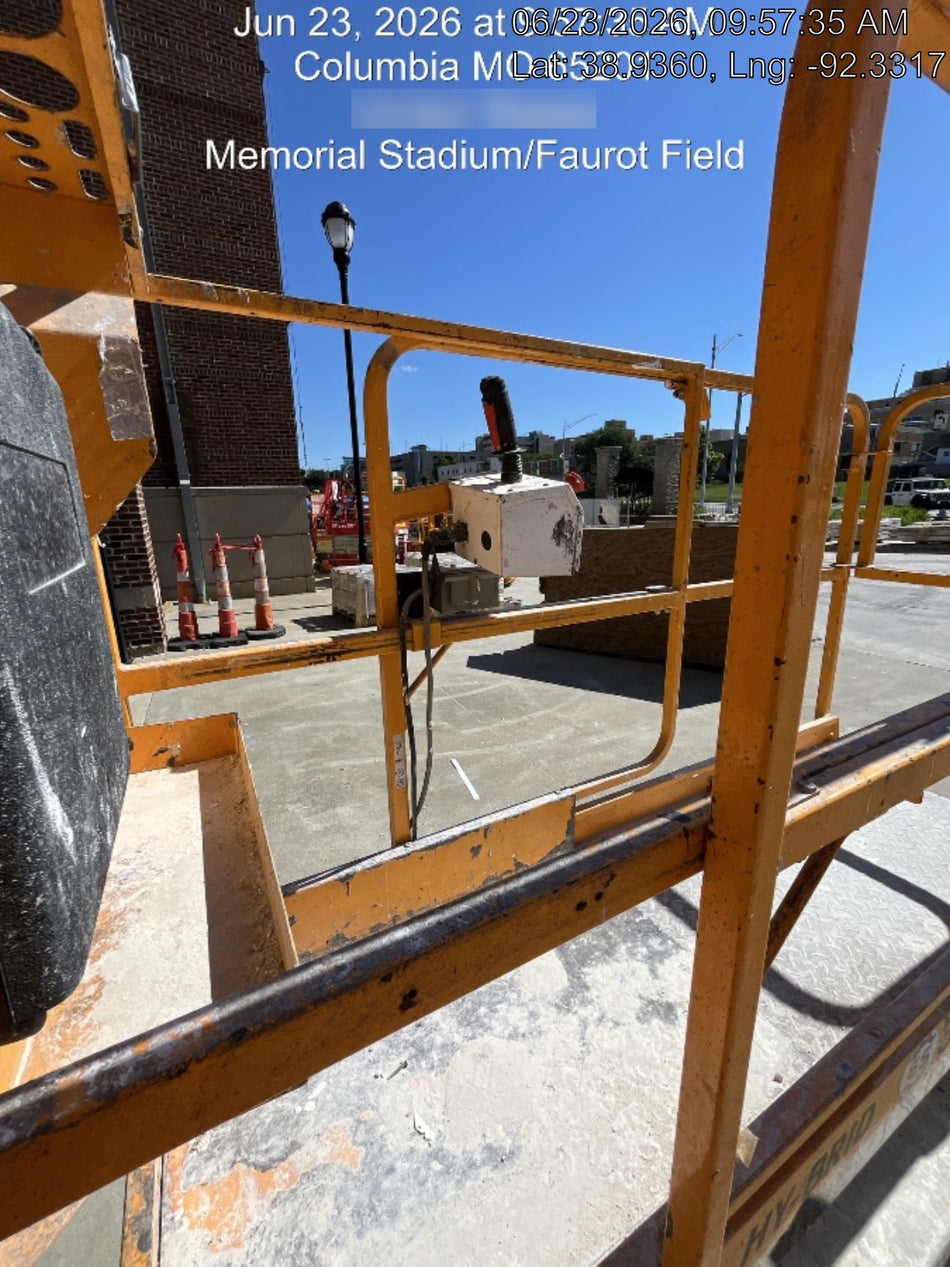 Custom Equipment HB-1430 Hy-Brid Scissor Lift
Platform capacity up to 670 lbs
Working height up to 20 ft
Weighs under 1,700 lbs
Non-marking wheels