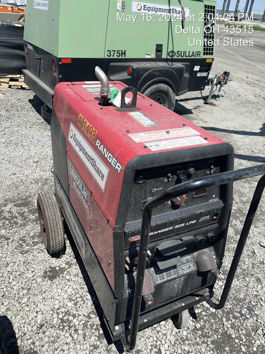 2024 Lincoln Electric Ranger 305 LPG Ranger 305 LPG, Undercarriage, Tank Holder & Strap, 10kw AC Gen, 25hp Kohler LPG Eng