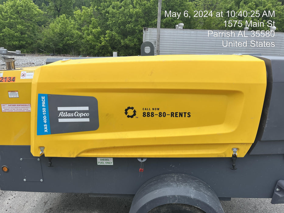 2023 ATLAS COPCO XAS 400-150 PACE