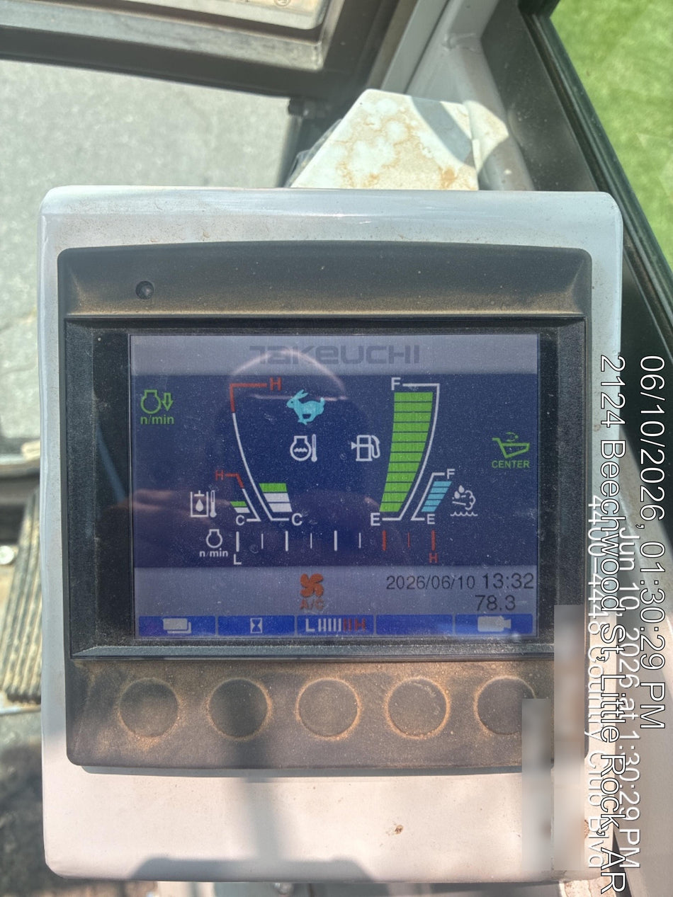 2025 TAKEUCHI TCR 50-2CR
