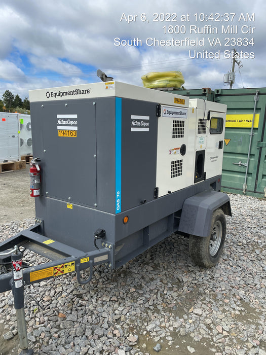 2021 ATLAS COPCO QAS 70