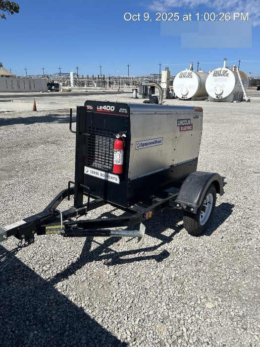 2024 Lincoln Electric LE400 Kubota V1505, Trlr, Cable Rack, Light Kit, ES Decals, T3