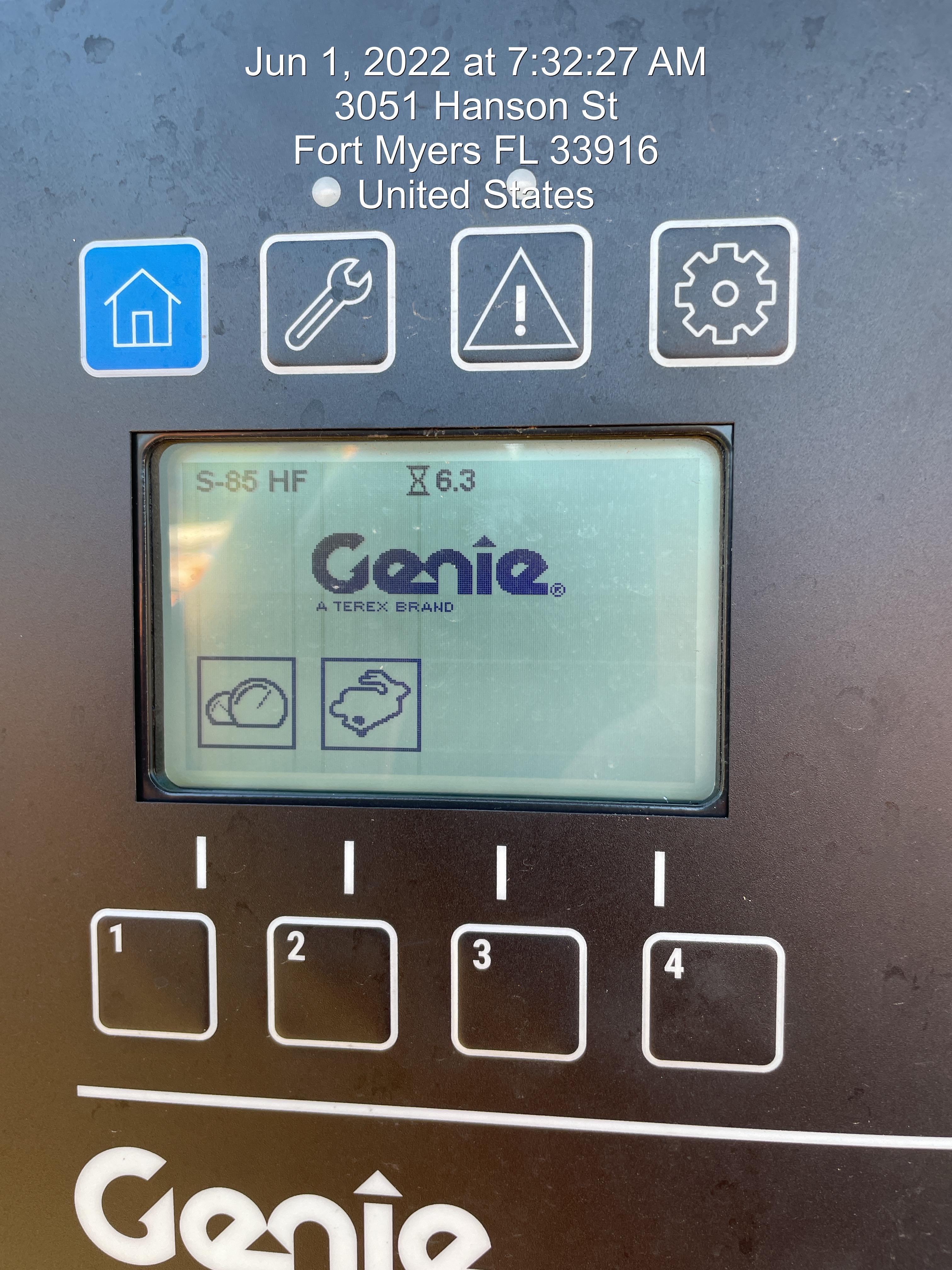 2022 GENIE S-85 HF