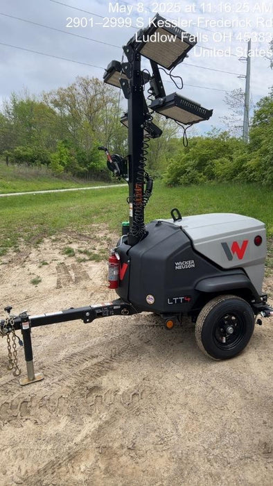 2024 Wacker Neuson LTT4 Diesel, Kohler KDW702, Deep Sea Controller, Auto Start, LED 320W, Bypass Outlet, T3