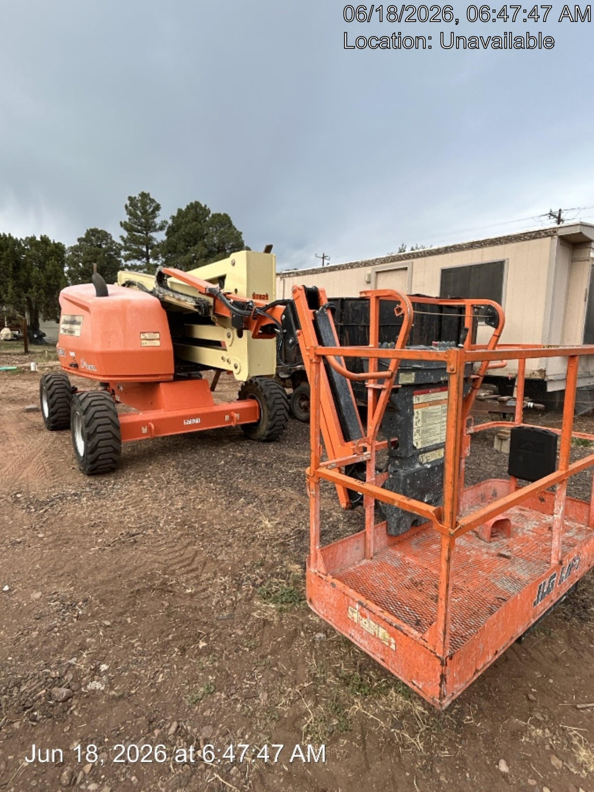 2019 JLG 450AJ Deutz Diesel Engine, Hi Flotation Tires, Welder-Ready Package, Rotating Beacon