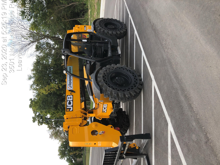 2020 JCB 509-42 Canopy, Solid Tires, Work Lights, Beacon, Aux Hydraulics, Back up Alarm, Lifting Eye, ES Decals