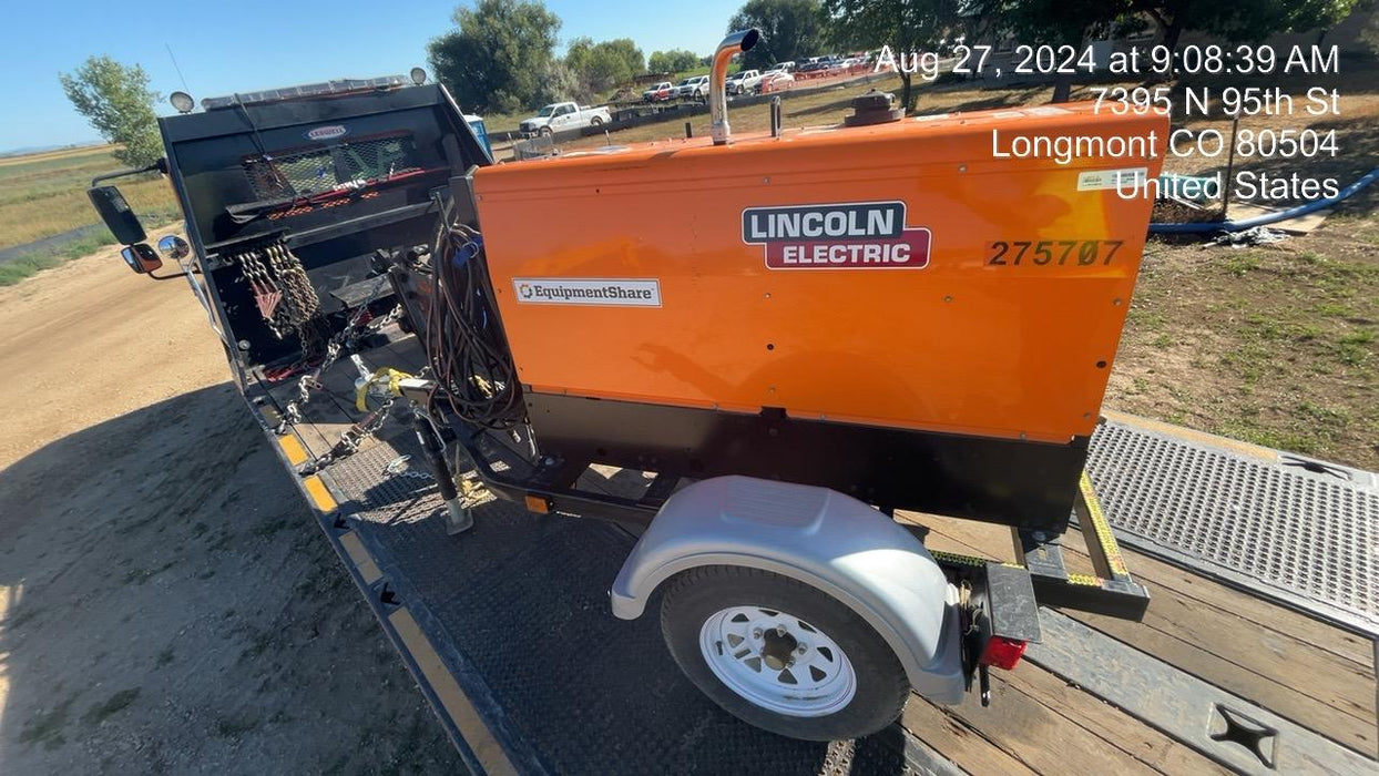 2022 Lincoln Electric LE400 Kubota V1505, Trlr, Cable Rack, Light Kit, ES Decals, T3