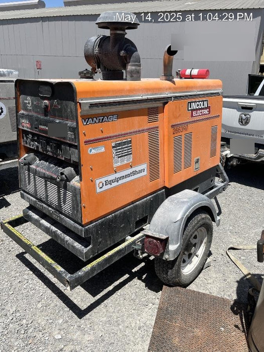 2022 Lincoln Electric Vantage 549X Crosslink Technology, Trailer Mounted, ES Decals, T3