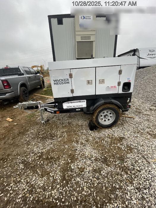 2018 WACKER NEUSON G25