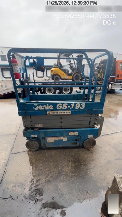 2018 Genie GS-1930 Genie GS-1930 w/Fixed Rail, Chain Entry