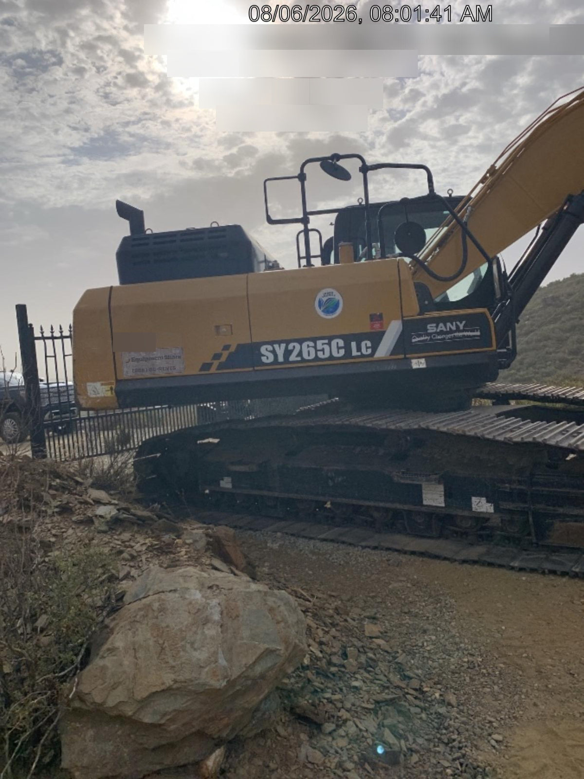 2019 SANY SY265C LC
