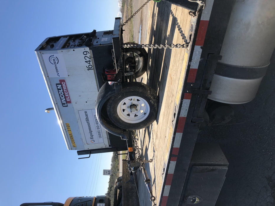 2018 Lincoln Electric Vantage 322 Lincoln Vantage 322 Welder Ready Pak 3 - Vantage 322, Trailer, Fender and light kit, Cable rack