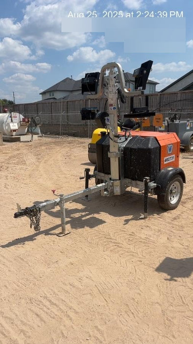 2024 Wanco WLTT-4MM4K Diesel, Deep Sea Controller, Shore Power Plug, Auto Start, (4) 350W LED Floodlights, 4kW Generator, 60 Gal Fuel Tank, 2" Ball, T3