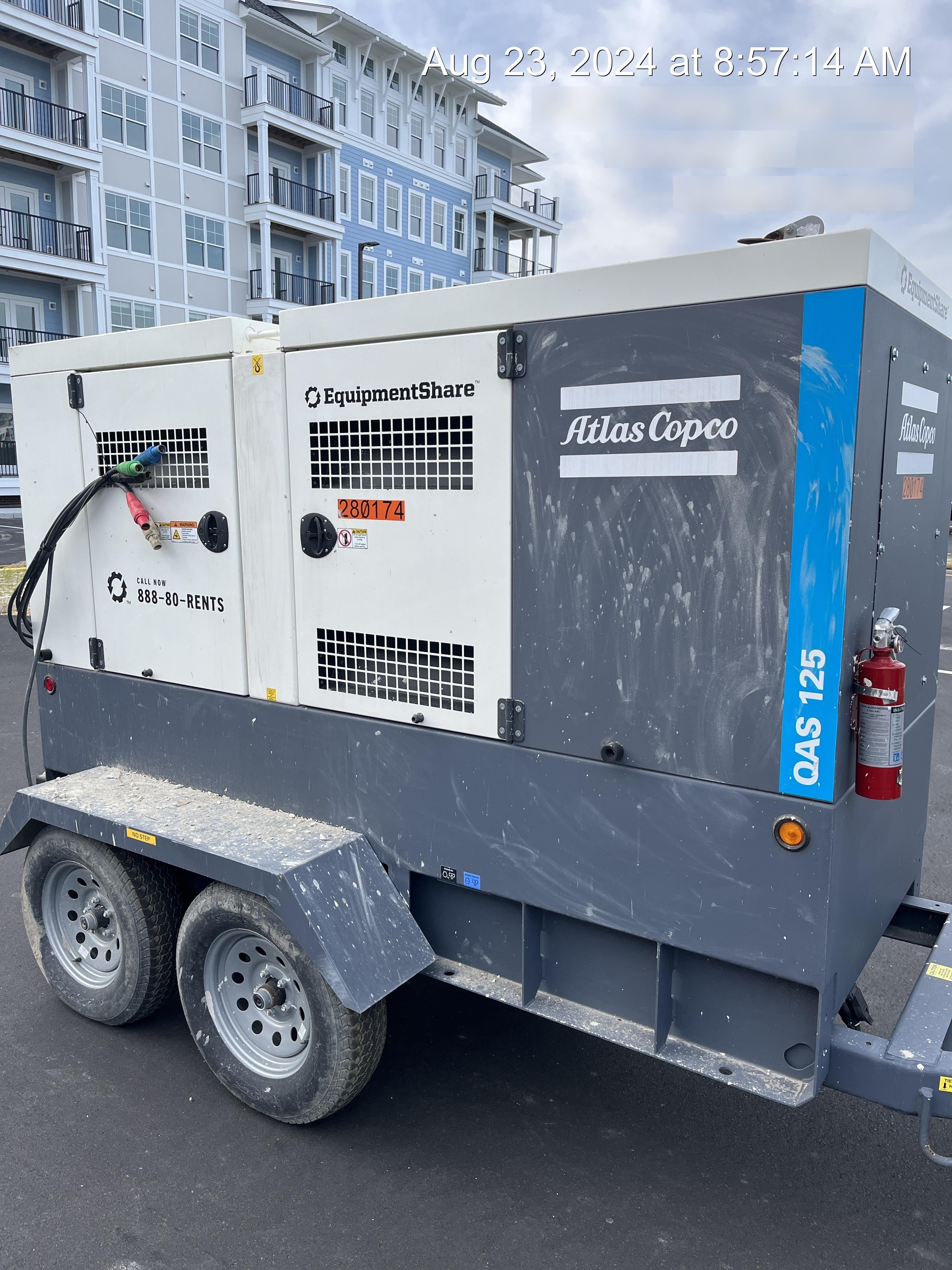2022 ATLAS COPCO QAS 125