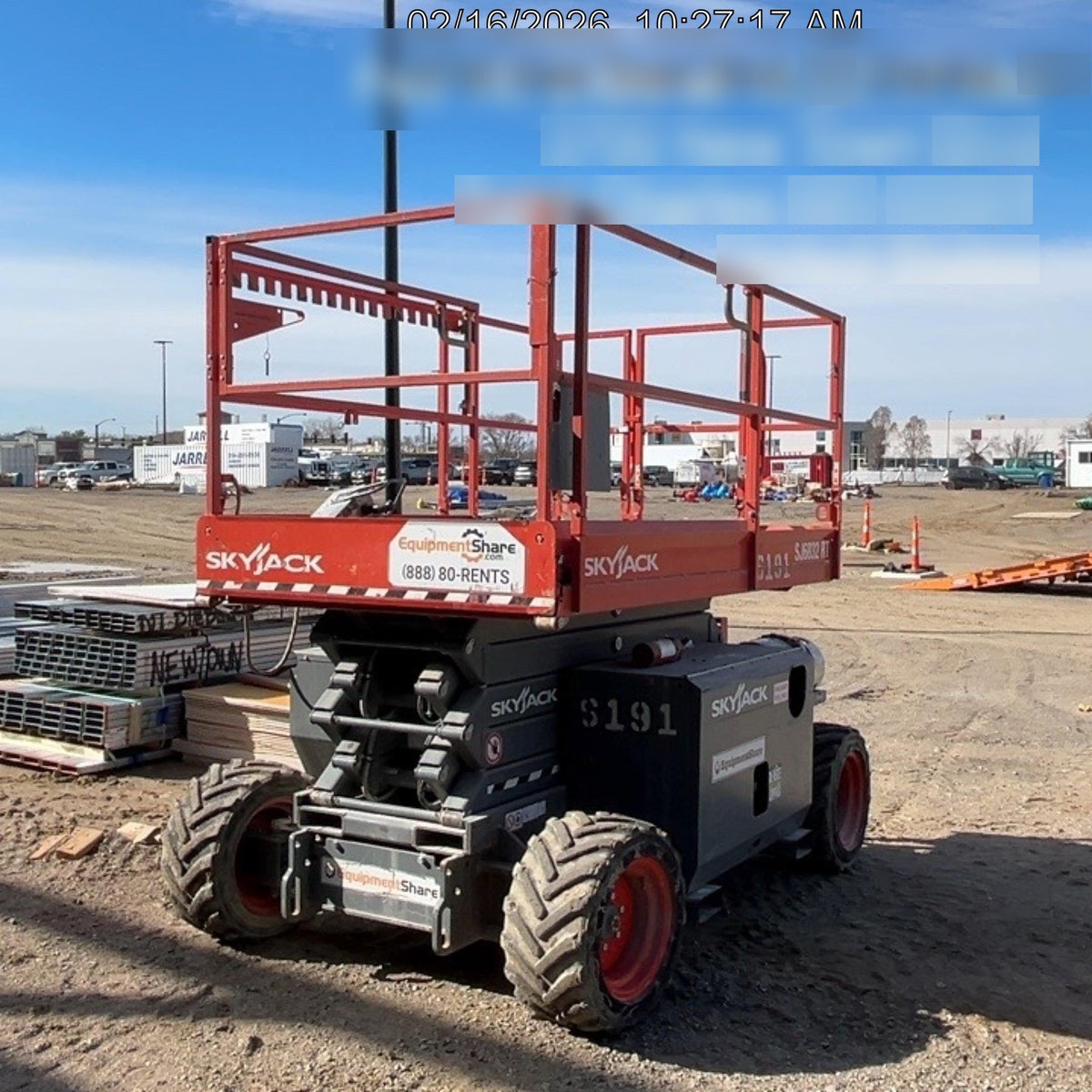2017 SKYJACK SJ6832 RT