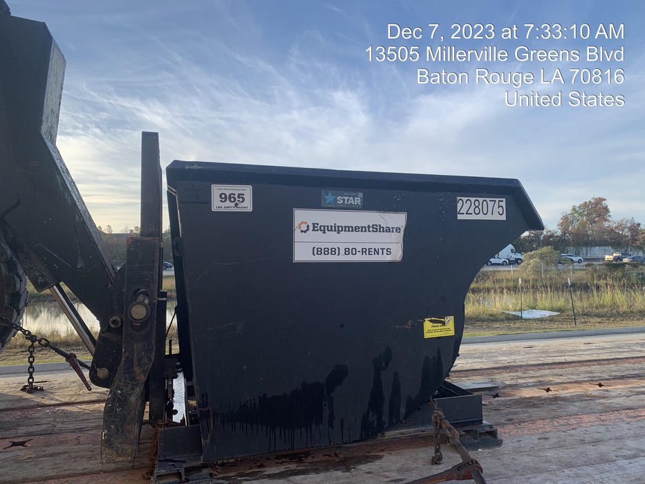 2022 STAR INDUSTRIES M-1820 - Self-Dump Hopper