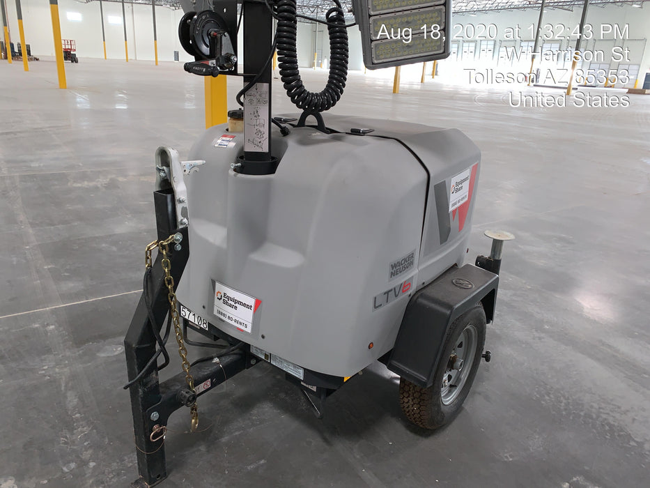 2019 Wacker Neuson LTV6K-LED Standard LED Towable Light Tower w/None