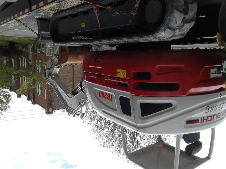 2019 Takeuchi TB260 Takeuchi TB260 Canopy w/Rubber Tracks, Auxiliary Hydraulics, Standard Blade, Manual QC