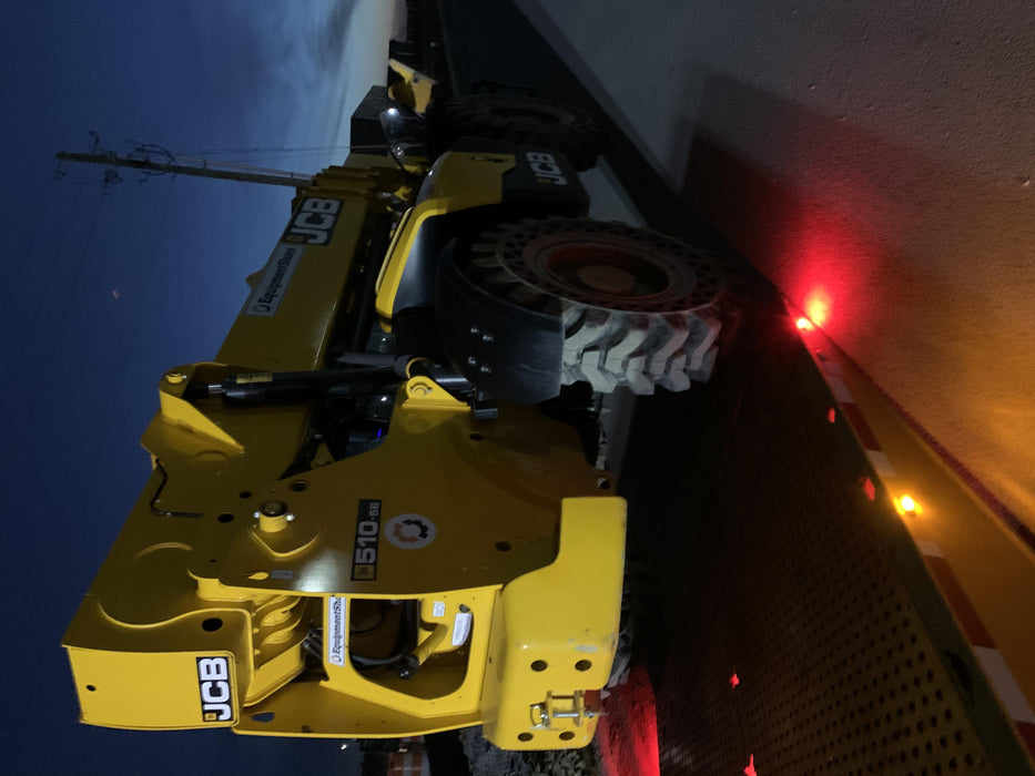 2020 JCB 510-56 Cab/Heat/Air, Solid Tires, Work Lights, Beacon, Aux Hydraulics, Back up Alarm, Lifting Eye, ES Decals