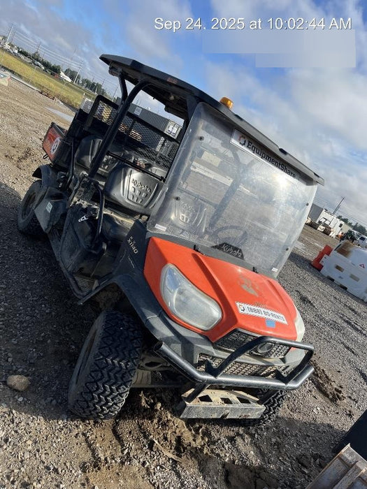 2021 Kubota RTV-X1140W-H Plastic Canopy, Windshield Acrylic Clear, LED Strobe Light, Wire Harness Kit, Back up Alarm