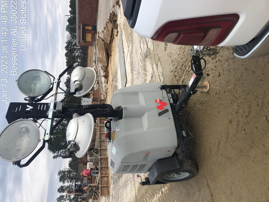 2018 Wacker Neuson LTV6L-MH Wacker Neuson LTV6L Towable Light Tower