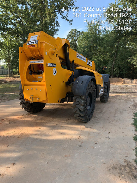 2022 JCB 509-42 74Hp Dsl, Canopy, Sld Tires, LED WL, Bcn, L Hook, EST