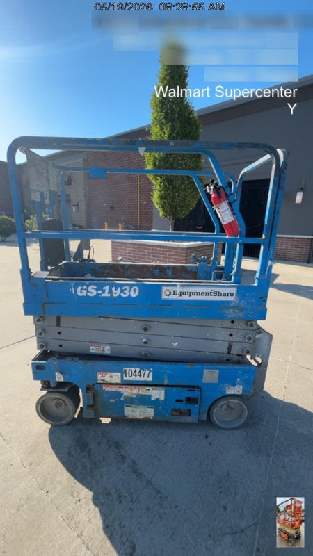 2020 Genie GS-1930 Fixed rails with chain entry gate - Pre A92.20