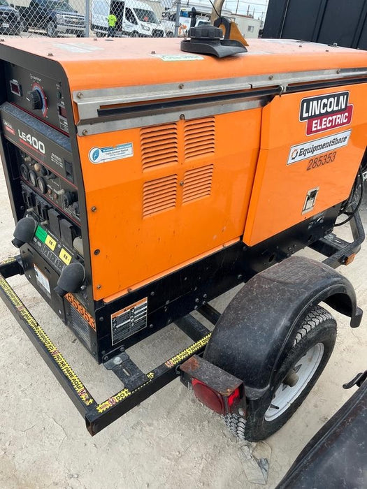 2022 Lincoln Electric LE400 Kubota V1505, Trlr, Cable Rack, Light Kit, ES Decals, T3