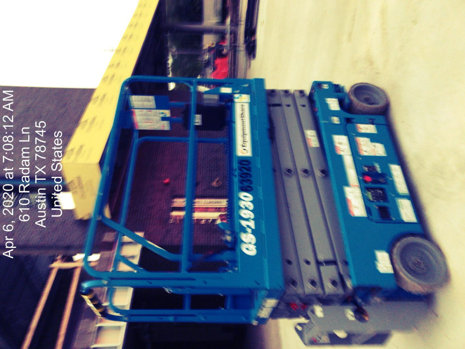 2020 Genie GS-1930 Standard Machine
