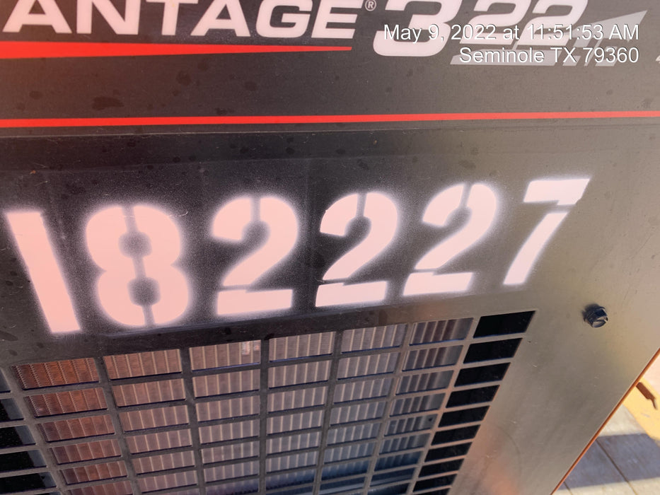 2021 Lincoln Electric Vantage 322 Vantage 322 Ready Pak 3 w/ Decals, ORANGE (includes trailer, cable rack, fender light kit) NO Telematics