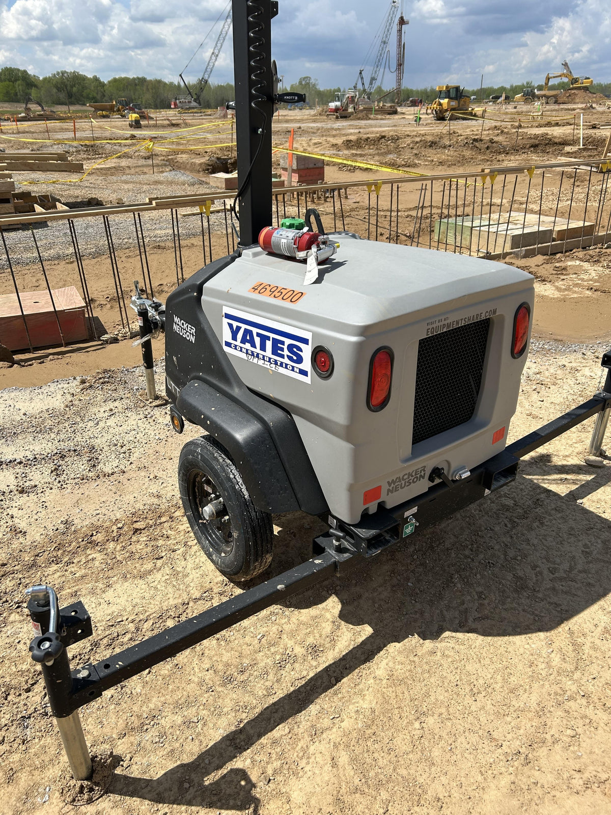 2024 Wacker Neuson LTT4 Diesel, Kohler KDW702, Deep Sea Controller, Auto Start, LED 320W, Bypass Outlet, T3