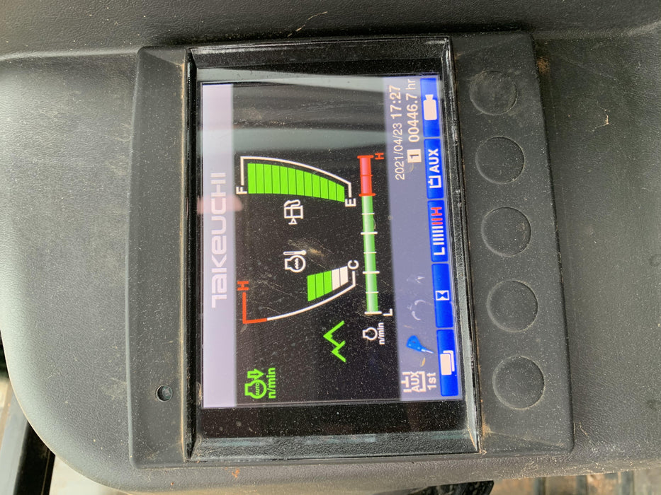 2020 Takeuchi TB290C Cab/Heat/Air, Rubber Tracks, Manual TAG QC