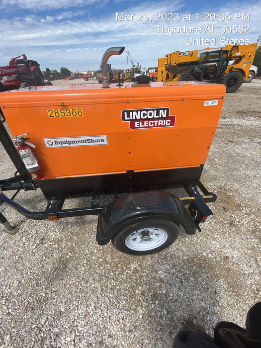 2022 Lincoln Electric LE400 Kubota V1505, Trlr, Cable Rack, Light Kit, ES Decals, T3