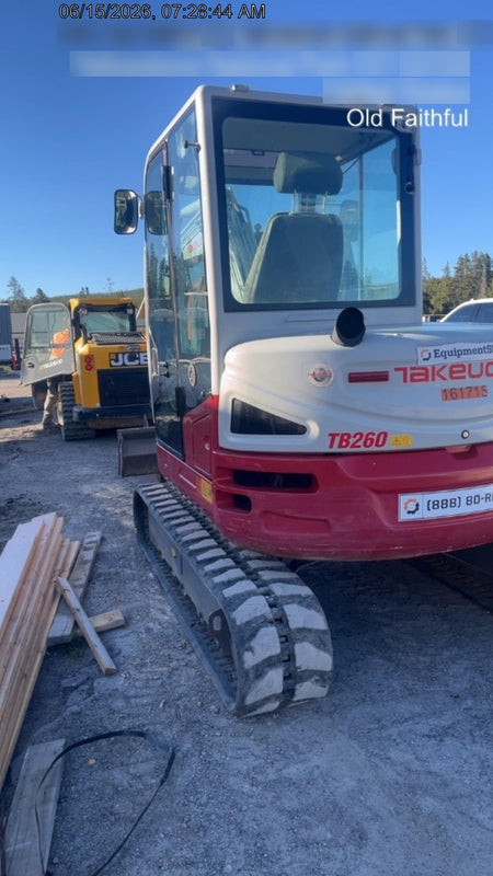 2021 TAKEUCHI TB260