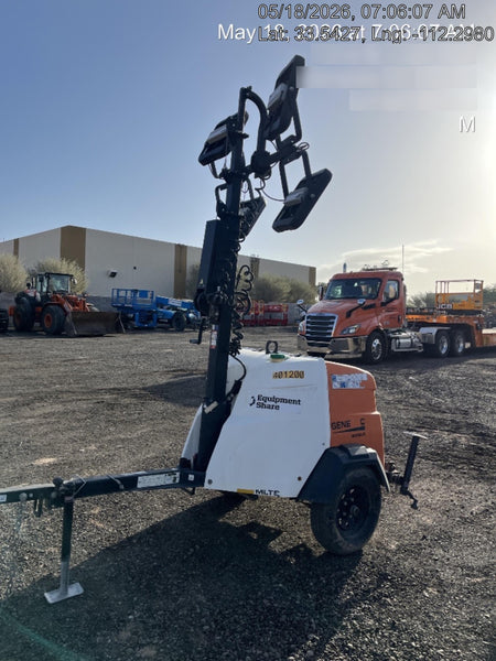 2024 Generac MLT2 Diesel, Flex Switch 120V Input, Powerzone Controller, 
(4) 320W LED Lights, 4kW Generator, 39.9 Gal Fuel Tank, 2" Ball, T3