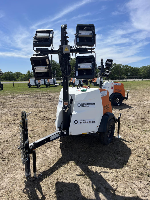 2024 Generac MLT2 Diesel, Flex Switch 120V Input, Powerzone Controller, 
(4) 320W LED Lights, 4kW Generator, 39.9 Gal Fuel Tank, 2" Ball, T3