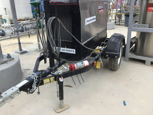 2019 Lincoln Electric Vantage 322 Ready-Pak 3, Two Wheel Trailer, Fender and Light Kit, Cable Rack