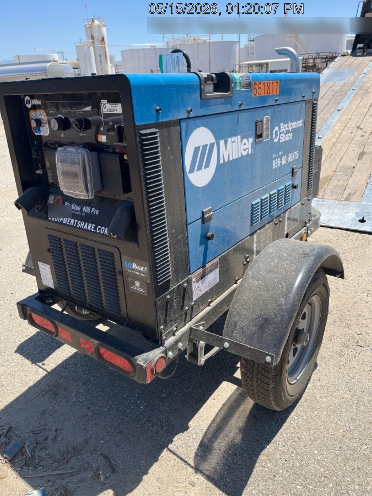 2026 MILLER ELECTRIC BIG BLUE 400