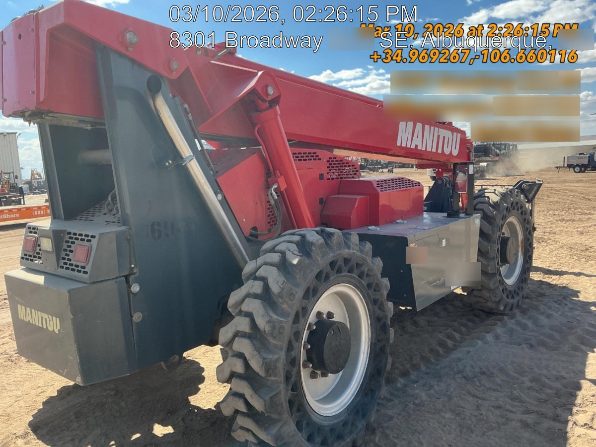 2019 Manitou MTA10055 MTA10055 - 120 HP T4, Canopy, Worklights/Strobe, Beacon, 66" Carriage, 60" Forks, Solid Tires, Lift Hook, Aux Hydraulics