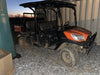 2022 Kubota RTV-X1140W-H Plastic Canopy, Windshield Acrylic Clear, LED Strobe Light, Wire Harness Kit, Back up Alarm