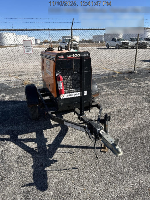 2023 Lincoln Electric LE400 Kubota V1505, Trlr, Cable Rack, Light Kit, ES Decals, T3