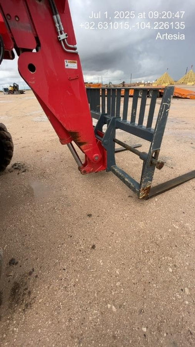 2018 Manitou MTA8044 MTA 8044 - 74 HP T4, Canopy, Worklights/Strobe, Beacon, 66" Carriage, 48" Forks, Solid Tires, Lift Hook, Aux Hydraulics