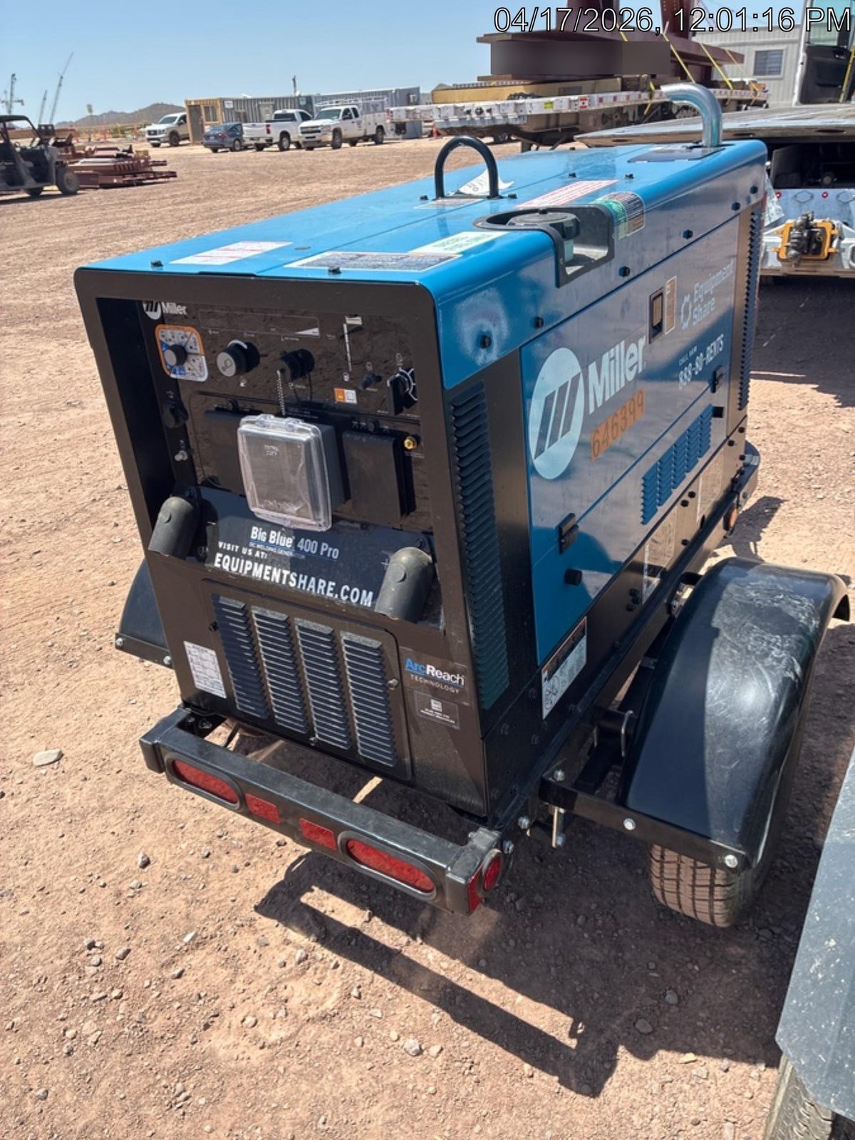 2026 MILLER ELECTRIC BIG BLUE 400