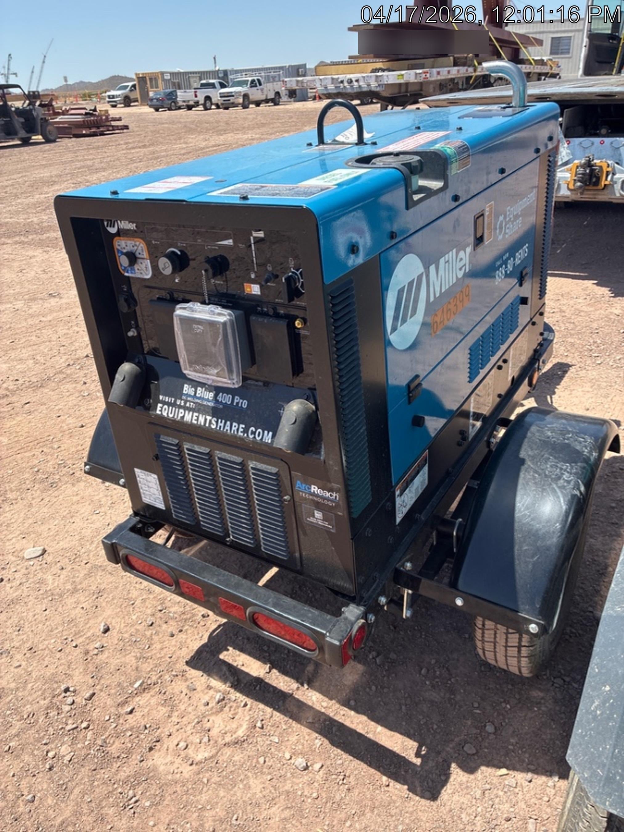 2026 MILLER ELECTRIC BIG BLUE 400