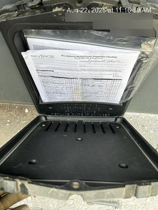 2016 SKYJACK SJ9250 RT