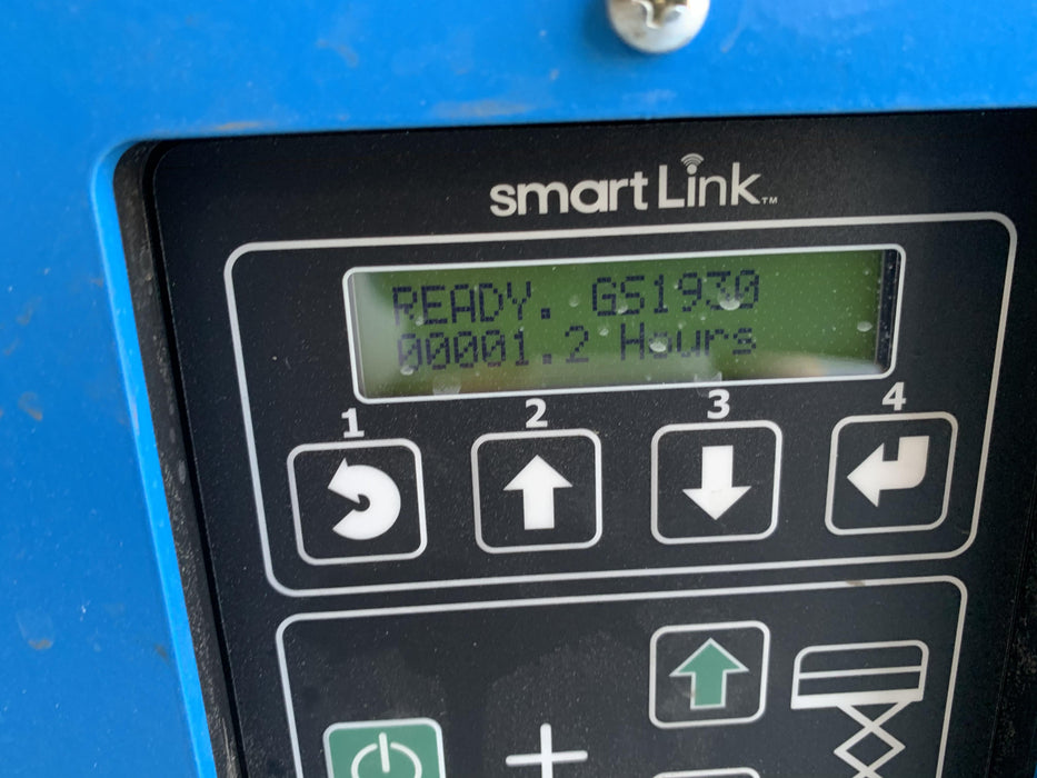 2020 Genie GS-1930 Solid Non Marking Tires, Beacon, Folding rails with half height swing gate, 800W Inverter